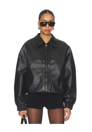 LIONESS Kenny Bomber in Black. Size L. Also in M, S, XL, XS, XXL, XXS.