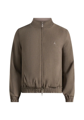 Manière De Voir Eli reversible funnel-neck jacket - Neutrals