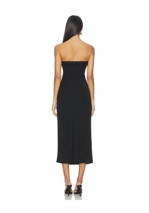 Line & Dot Elodie Midi Dress in Black. Size M. Also in XS.