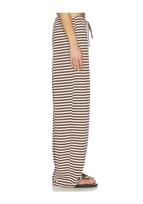 LIONESS Bloom Pant in Chocolate. Size L. Also in S, XXS, XS, M.