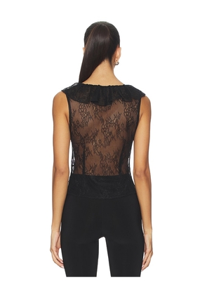 MORE TO COME Izara Top in Black. Size L. Also in XS, XXS, S, M.