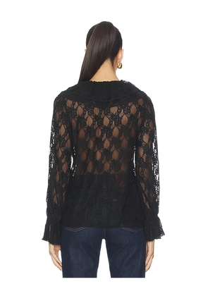 MORE TO COME Dulcie Top in Black. Size M. Also in XS, XXS.