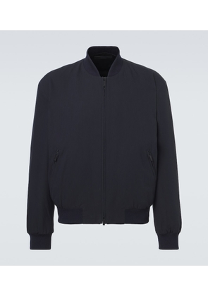Giorgio Armani Cotton-blend bomber jacket