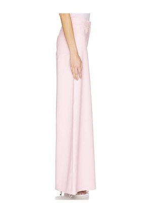 Norma Kamali Elephant Jeans in Pink. Size L. Also in M, S, XS.