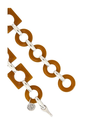 MOTHER The Yanked Chain in Brown. Size M. Also in S, L.