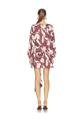 MISA Los Angeles Larissa Dress in Chocolate. Size M. Also in XS, S.