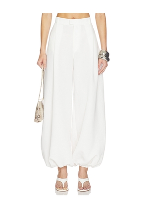 Nonchalant Label Lexi Pant in White. Size L. Also in M, S, XS.