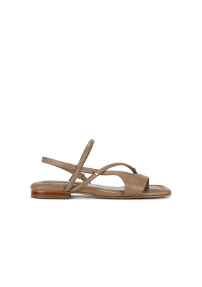 Nora Lozza Laya Sandal in Taupe. Size 10. Also in 6, 7, 8, 9.