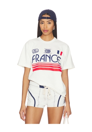 Madesome France Sportwear T-shirt in White. Size L. Also in M, S, XL, XS.