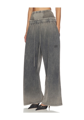KNWLS Haze Sweatpant in Grey. Size M. Also in XS, S.