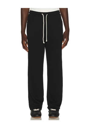 KROST Five Pocket Sweatpant in Black. Size L. Also in M, S, XL/1X.
