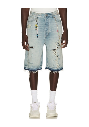 Nahmias Venice Shorts in Blue. Size 32. Also in 30, 34, 36.