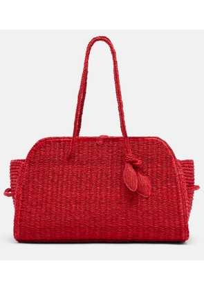 Jacquemus Turismo Small raffia tote bag