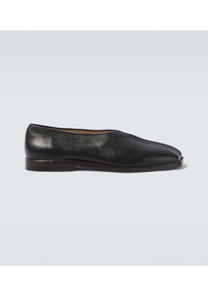 Lemaire Leather slip-on shoes
