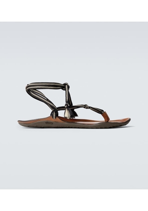 Lemaire Vibram woven sandals
