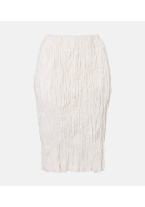 Toteme Linen pencil skirt