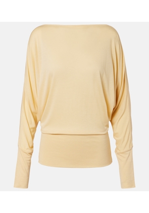 Toteme Draped jersey top