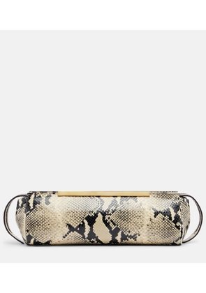 Khaite Donna leather clutch