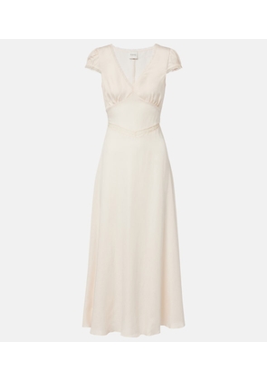 Posse Perla lace-trimmed midi dress
