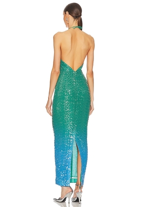 SAU LEE Jasmin Dress in Green. Size 2. Also in 6.