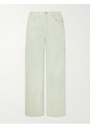 AGOLDE - Arc Mid-rise Wide-leg Jeans - Green - 23,24,25,26,27,28,29,30,31,32