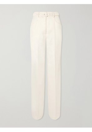 Gabriela Hearst - Norman Linen Wide-leg Pants - Ivory - IT36,IT38,IT40,IT42,IT44,IT46,IT48