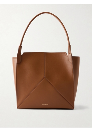Victoria Beckham - The Victoria Soft Paneled Leather Tote - Brown - One size
