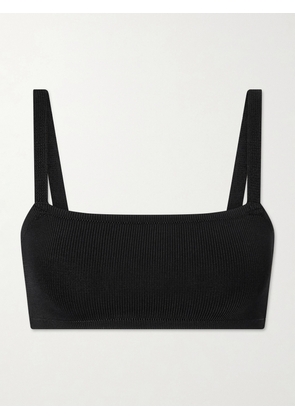 Calle Del Mar - Stretch-knit Bralette - Black - small,medium,large,x large