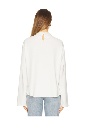 SEROYA Carla Blouse in Cream. Size M. Also in S, XS.