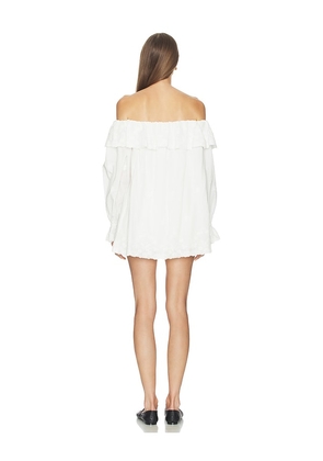 Stone Cold Fox x REVOLVE Abby Mini Dress in White. Size L. Also in S, M, XL.