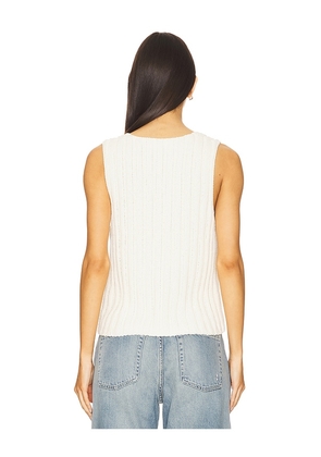 SAMSOE SAMSOE Salou Vest in Ivory. Size M. Also in XS.