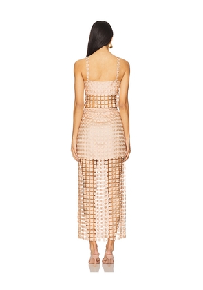 SAYLOR Elie Set in Blush. Size S. Also in M, L.