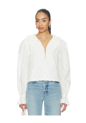 Stone Cold Fox x REVOLVE Abigail Top in White. Size L. Also in M, S, XL, XS, XXS.