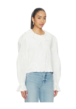 Stone Cold Fox x REVOLVE Abigail Top in White. Size L. Also in XS, XXS, S, M, XL.