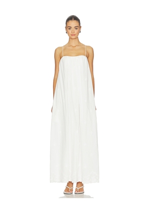Stone Cold Fox x REVOLVE Abigail Maxi Dress in White. Size L. Also in M, S, XL, XS.