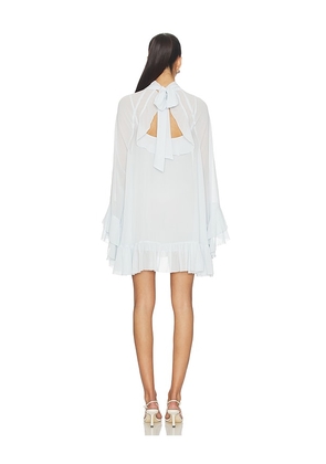 Stone Cold Fox x REVOLVE Nelly Mini Dress in Baby Blue. Size L. Also in S, XS, XXS.