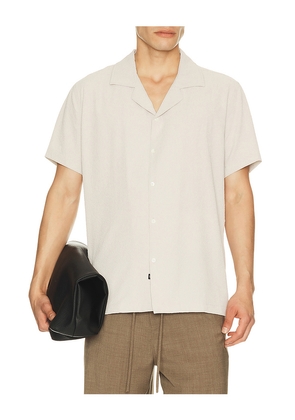 Rails Amalfi Camp Collared Shirt in Grey. Size L. Also in M, S, XL/1X.