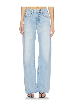 PISTOLA Larsen Relaxed Flare Jeans in Blue. Size 23. Also in 24, 25, 26, 27, 28, 29, 30, 31, 32, 33.