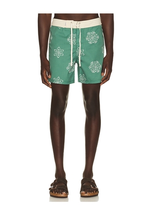 Rhythm Doily Heritage Trunk in Green. Size 30. Also in 32, 33, 34, 36.