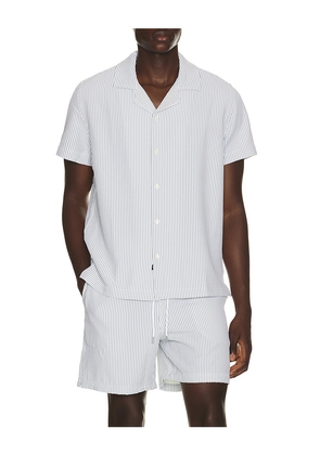 Rails Amalfi Camp Collared Shirt in Sage. Size L. Also in M, S, XL/1X.