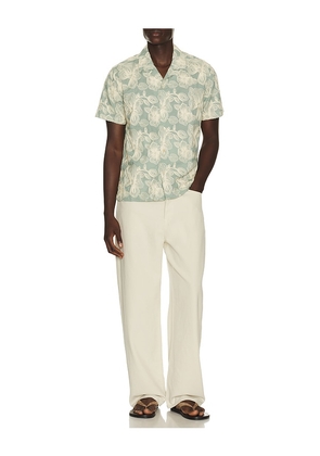 Rails Tyler Camp Collared Shirt in Sage. Size L. Also in S, M, XL/1X.