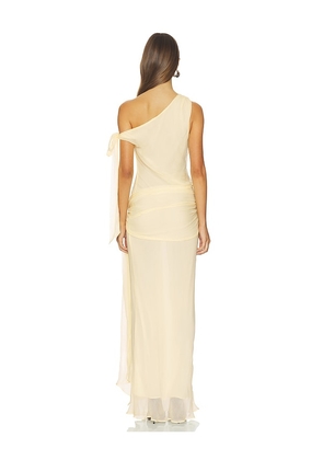 Stone Cold Fox x REVOLVE Sansa Gown in Yellow. Size L. Also in XXS, XS.