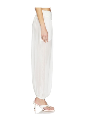 Tularosa Guetta Pant in Ivory. Size L. Also in XXS, XS, S, M.