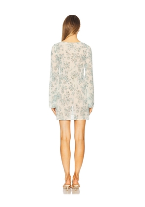 Stone Cold Fox x REVOLVE Basier Mini Dress in Baby Blue. Size S. Also in XS, XXS.