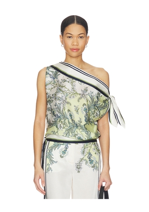 Veronica Beard Tari Top in Ivory,Mint. Size L. Also in M, S, XS.