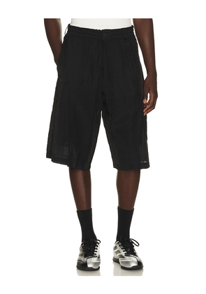 Y-3 Short in Black. Size L. Also in M, XL/1X.