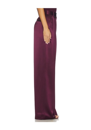 SANS FAFF Blair Trousers in Wine. Size M. Also in L, S, XS.