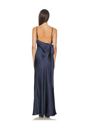 SNDYS Spain Maxi Dress in Navy. Size M. Also in XL.