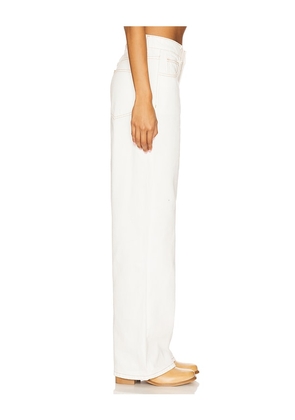 SNDYS Rune Denim Jeans in White. Size M. Also in L, S, XL, XS, XXS.