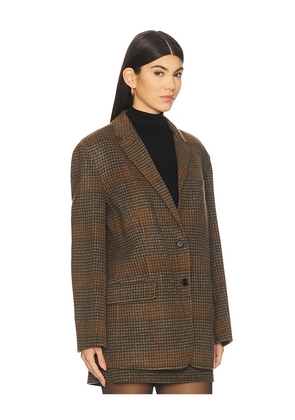 Theory Tailor Jacket in Brown. Size M. Also in S, L, XL.